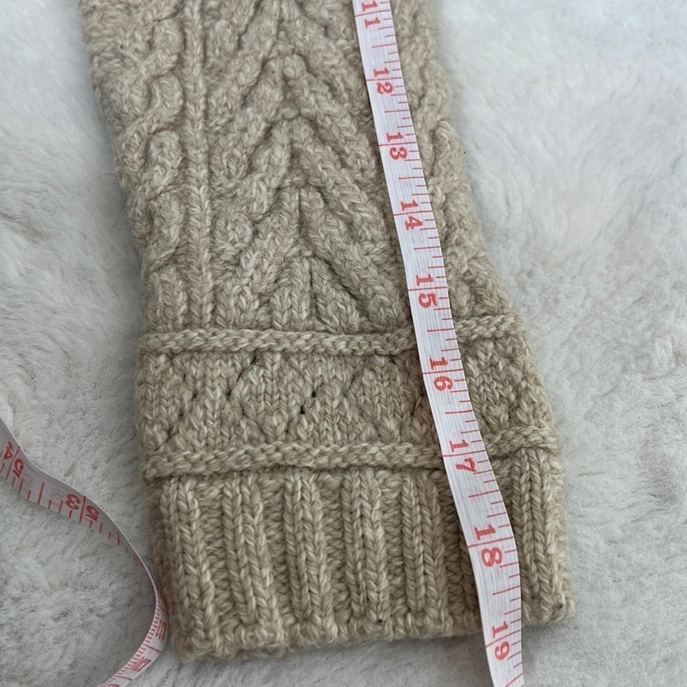 Inis Crafts 100% merino wool zippered cardigan made in Ireland size S - Picture 14 of 16